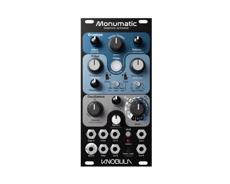 Knobula Monumatic 8 Voice Polyphonic Synth Voice image 1