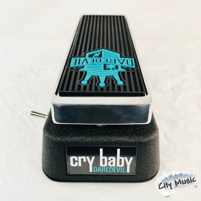 Used Dunlop DD95FW Cry Baby Daredevil Fuzz Wah Guitar Effects Pedal ♫ image 4