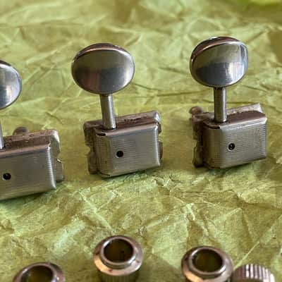 vintage FENDER 1980's parts tuners jack cup bushings screws for telecaster strat stratocaster image 6