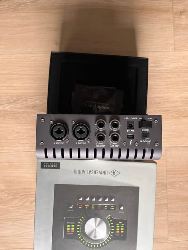 Universal Audio Apollo Twin DUO MKII Heritage Edition Thunderbolt 2 Audio Interface 2020 - Present - Gray image 1