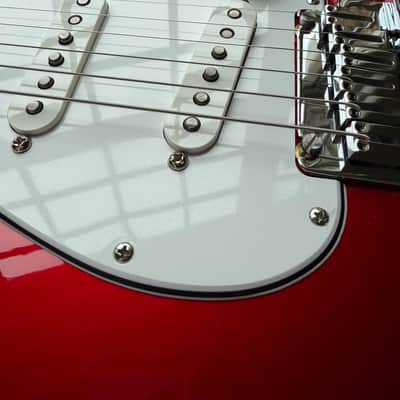 2025 Fender Custom Shop Stratocaster Custom Deluxe W25 Limited NOS - Candy Apple Red image 11