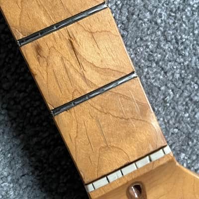 1997 Fender American Standard Stratocaster guitar neck image 3