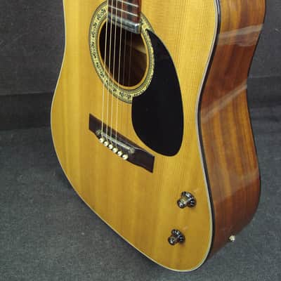 Vintage Alvarez 5046 Solid-Top Dreadnought Acoustic/Electric Guitar W/Case image 5
