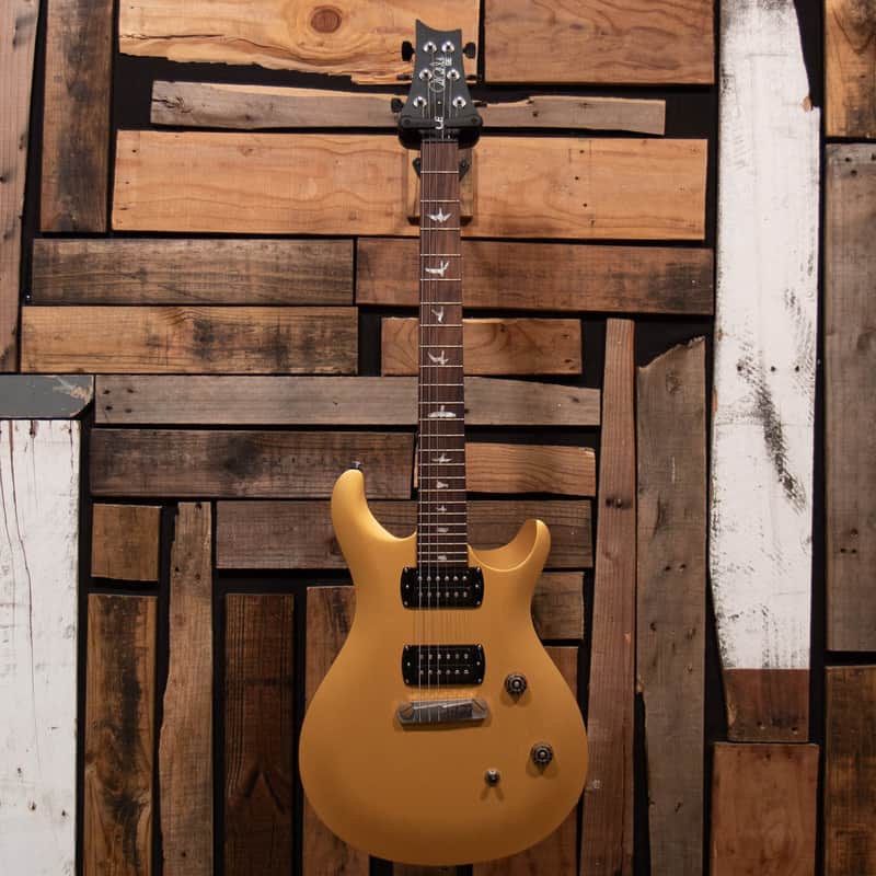 PRS SE CE 24 Standard Stoptail Satin - Metallic Gold image 1