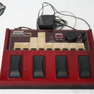 DOD Acoustic 1 Guitar Preamp/Effects Processor image 2