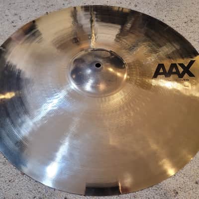 🔔 SABIAN AAX Raw Bell Dry Ride – 21" Brilliant – Unplayed (Opened Only to Photograph) image 1
