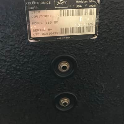 Peavey 115 SC 15" EV Black Widow Subwoofer Cabinets (2 available) Black image 4