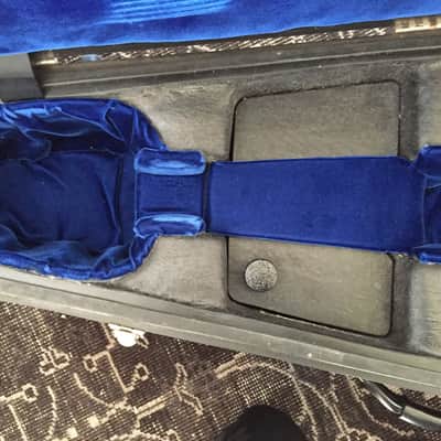 Mark Leaf 00 or 000 Flight Case Black/Blue image 2