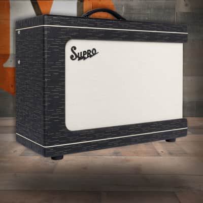 Supro Ambassador 2x10 - 35W/50W Combo - Black Gold Scandia (1630RCBLK) image 1