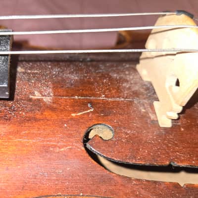 Vintage1922 American 4/4 Violin by FE Beardsley Traverse City Michigan Branded image 17