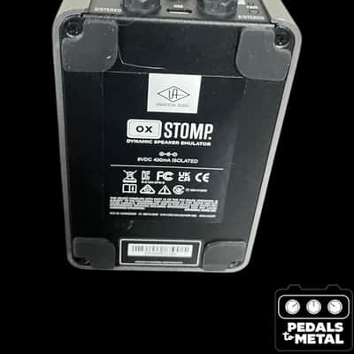 Universal Audio OX Stomp Dynamic Speaker Emulator 2023 - Present - Silver - X17809 image 6