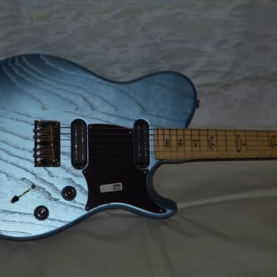 PRS NF53 Satin Finish 2025 - Frost Blue Metallic image 4