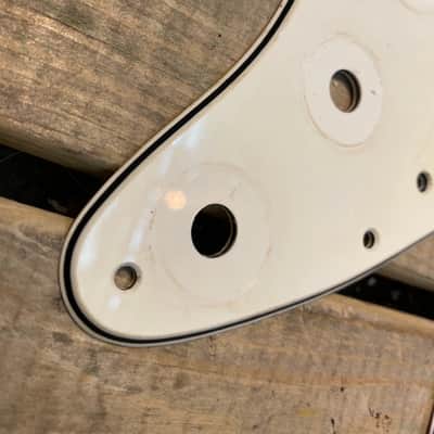 General Vintage Tone  Stratocaster 1962 pickguard 3 ply Aged guard vintage WH 1962 White image 2