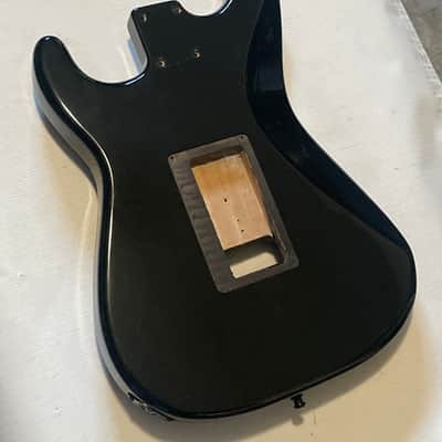 2010's Charvel Mexico Pro Mod So Cal Black Guitar Body Floyd Ready w/ Pickguard image 10