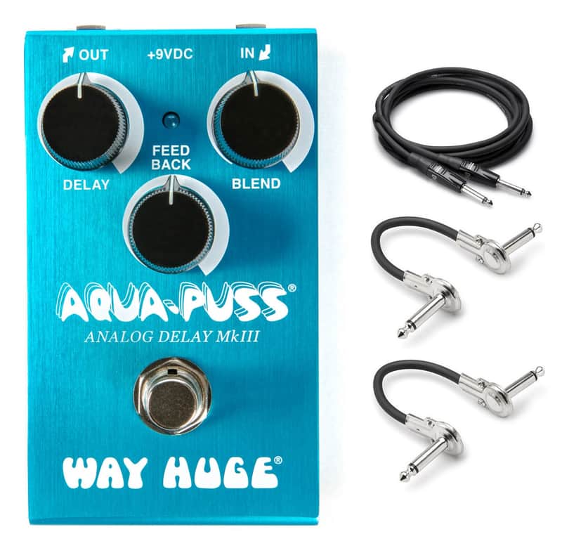 New Dunlop Way Huge Smalls WM71 Mini Aqua-Puss Analog Delay! image 1