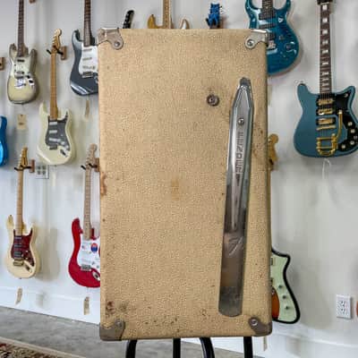 1960's Fender Blonde 1x15" Speaker Cab With JBL D130F image 5
