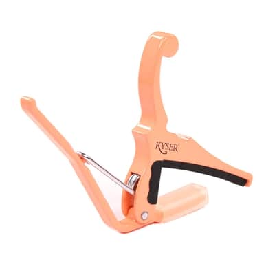 Fender x Kyser Quick-Change Electric Guitar Capo – Pacific Peach image 2