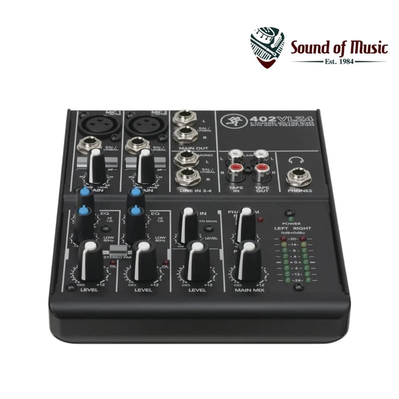 Mackie 402VLZ4 4-Channel Mic / Line Mixer | Reverb