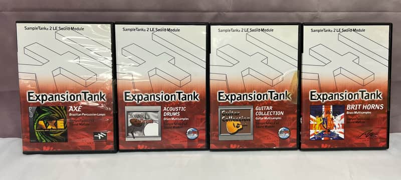 SampleTank 4 Expansion Tanks 2LE Sound Modules