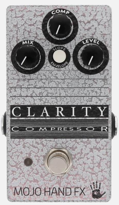 Mojo Hand FX Clarity Transparent Compressor Electric Guitar Effect Pedal image 1