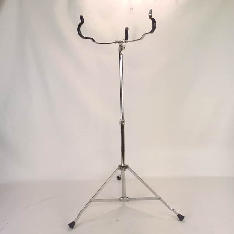 Ludwig 60s #1355 Snare Drum Stand Atlas Single-Braced Chicago USA Vintage Chrome image 1