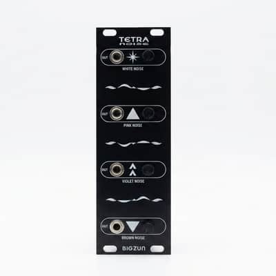 BigZun Tetra NOISE – 4‑channel Eurorack noise generator | White/Pink/Violet/Brown | CV & random | 8HP image 2