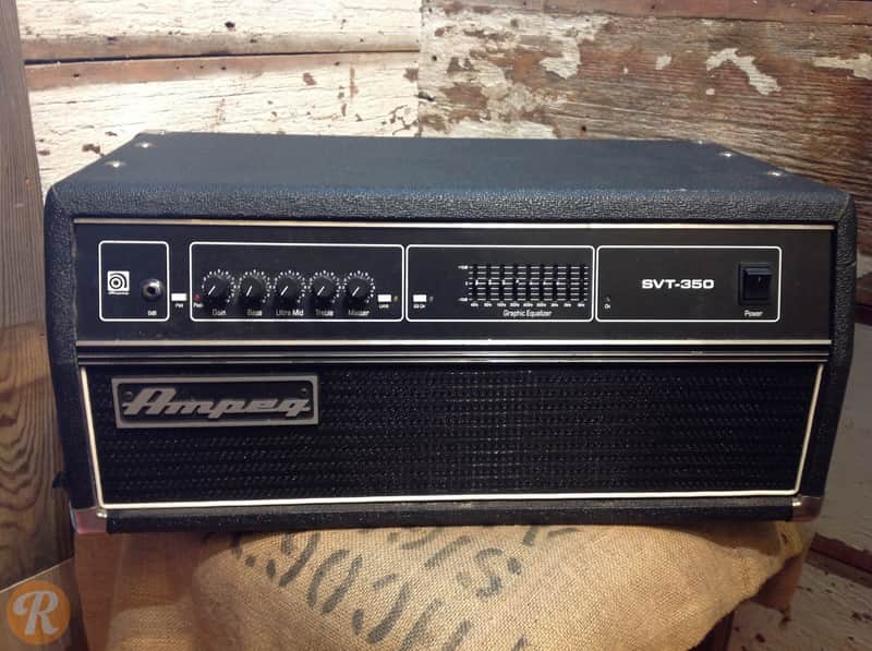Ampeg SVT-350H Classic Series 350-Watt MOSFET Bass Amp Head | Reverb