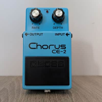 Boss CE-2 CE2 Chorus Vintage Guitar Pedal, Silver Screw image 9