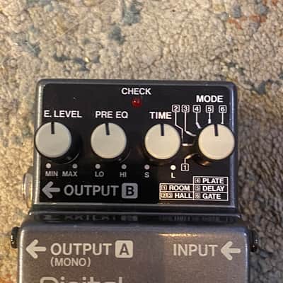 Boss RV-2 Digital Reverb MADE IN JAPAN - FIRST YEAR - Near MINT 1987 image 3