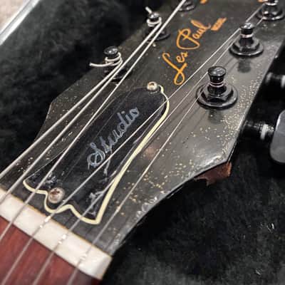 2012 Gibson Les Paul Studio - Ebony-Worn/Relic SF Slash 2.0 and Vintage wiring image 14
