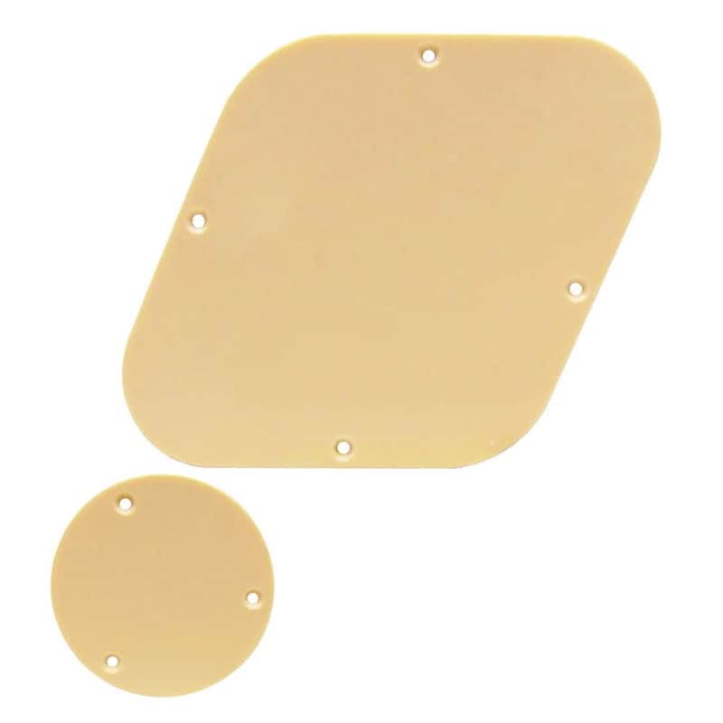 Les Paul Control Cavity & Toggle Backplate Set Cream PG-0814-028 image 1