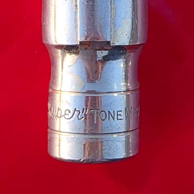 Vtg. Otto Link Florida no USA 6 "Super" TONE MASTER tenor saxophone mouthpiece image 1