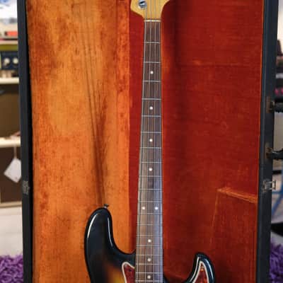 1966 Fender Jazz Bass Sunburst | Vintage Fender Bass image 5