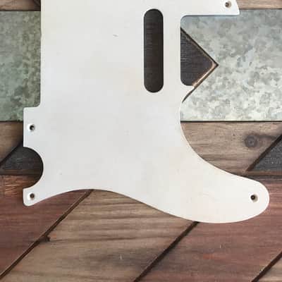 Real Life Relics White Telecaster® Pickguard 1 Ply 5 Hole Thin   [PGJ4]
