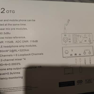 Topping EX1x2 OTG 2024 - Black USB Audio Interface image 2