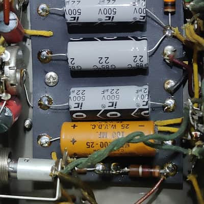 1955 Fender Bassman 5E6-A Narrow Panel 40-Watt 4x10" Guitar Combo Tweed image 16