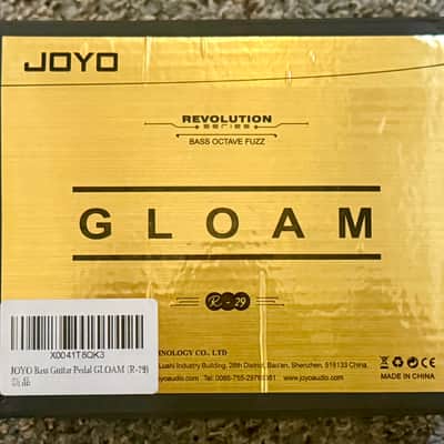 Joyo Gloam Bass Octave/Fuzz Effects Pedal  2025 - Orange image 3