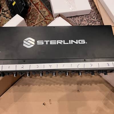Sterling Audio SHA8 8-Channel Headphone Amplifier 2022 - Present - Black image 2