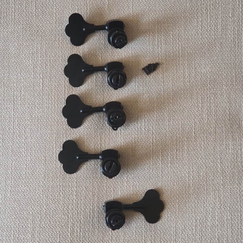 Hipshot USA Ultralite Bass Tuners - Black image 1