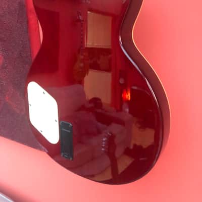 Edwards E-LP-48S-VH Mini Les Paul Eddie Van Halen Stripes Electric With On Board Speaker image 12