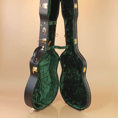 0 Size Acoustic Guitar Premium Hard Case • FREE & FAST Shipping • Plush velvet interior - single O image 1