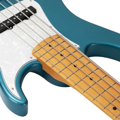 Vola Guitars ZVA 5 String bass - Ocean Turquoise metallic Gloss CLEARANCE SALE image 8