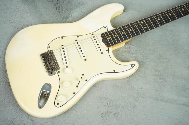 1964 Fender Stratocaster, Korina Body, Olympic White - One Owner + OHSC image 1
