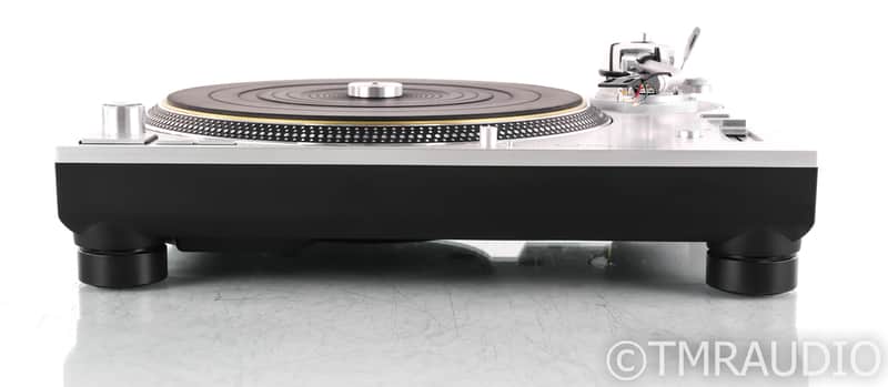 Technics SL-1200G Direct Drive Turntable; SL1200G; Silver (No Cartridge) image 1