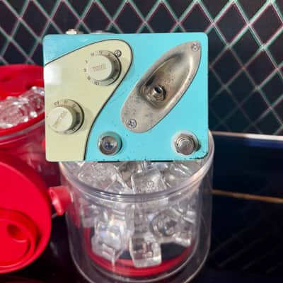 Coppersound Pedals Strategy V1 Preamp / Overdrive Sonic Blue Relic image 3