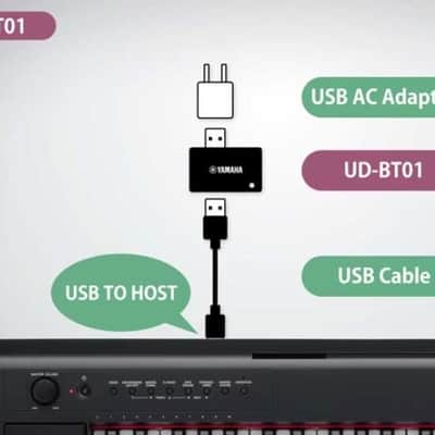 Yamaha UD-BT01 Bluetooth Wireless USB to Host MIDI Adapter image 4