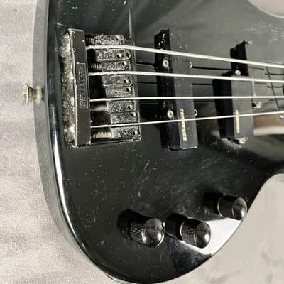 Fernandes PJ Bass FRB-55 1990’s Black 32” scale image 5