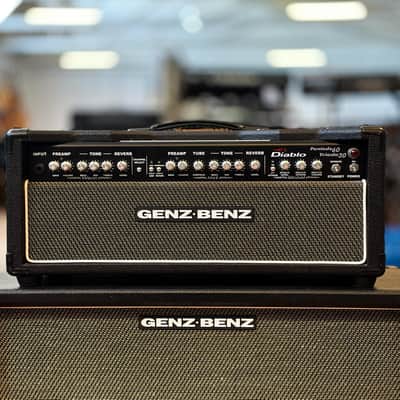 Genz Benz El Diablo 60 w/ Matching "Tribal" Grill 2x12 Cab image 2