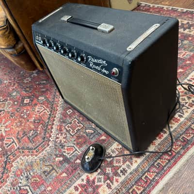 Fender Princeton Reverb -1965 - No Logo Black Panel image 2