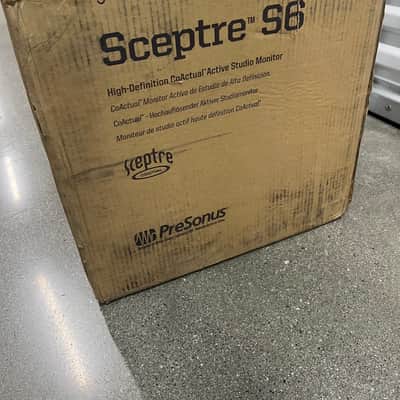 PreSonus Sceptre S6 Active Coaxial Studio Monitor (Single) 2014 - Present - Black image 1